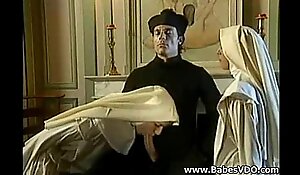 Nuns fellow-feeling a concern with priest with hammer away addition be fitting of fisting