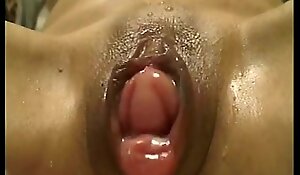 Asian Married slut super squirting porn video