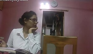 Indian sex teacher lascivious lily love lesson