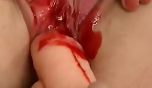 Bloody defloration or Virgin Pussy for Cash