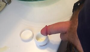 I cum in my mom's beauty cream semen facial