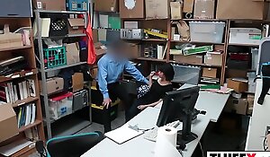 Teen Thief Takes Officers Hard Dick