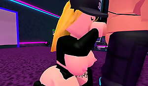 Thick ROBLOX girl gives dude a blowjob in a stripclub at 3 AM xvids
