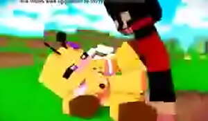 Minecraft Black Haired Bloke Fucks A Yellow Sexy Bee Girl Creampie