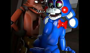 [FNAF] Toy Bonnie gets fucked off out of one's mind Foxy