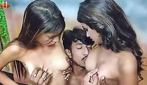 Two Hot Indian Girls Having Relaxation With Photojournalist