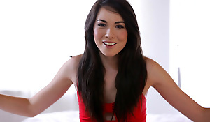 Brunette coed Emily Grey opens about her sexual kinks her hopes for the future and her private life